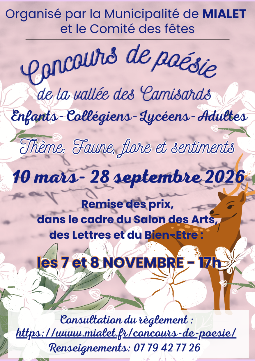 Affiche poesie