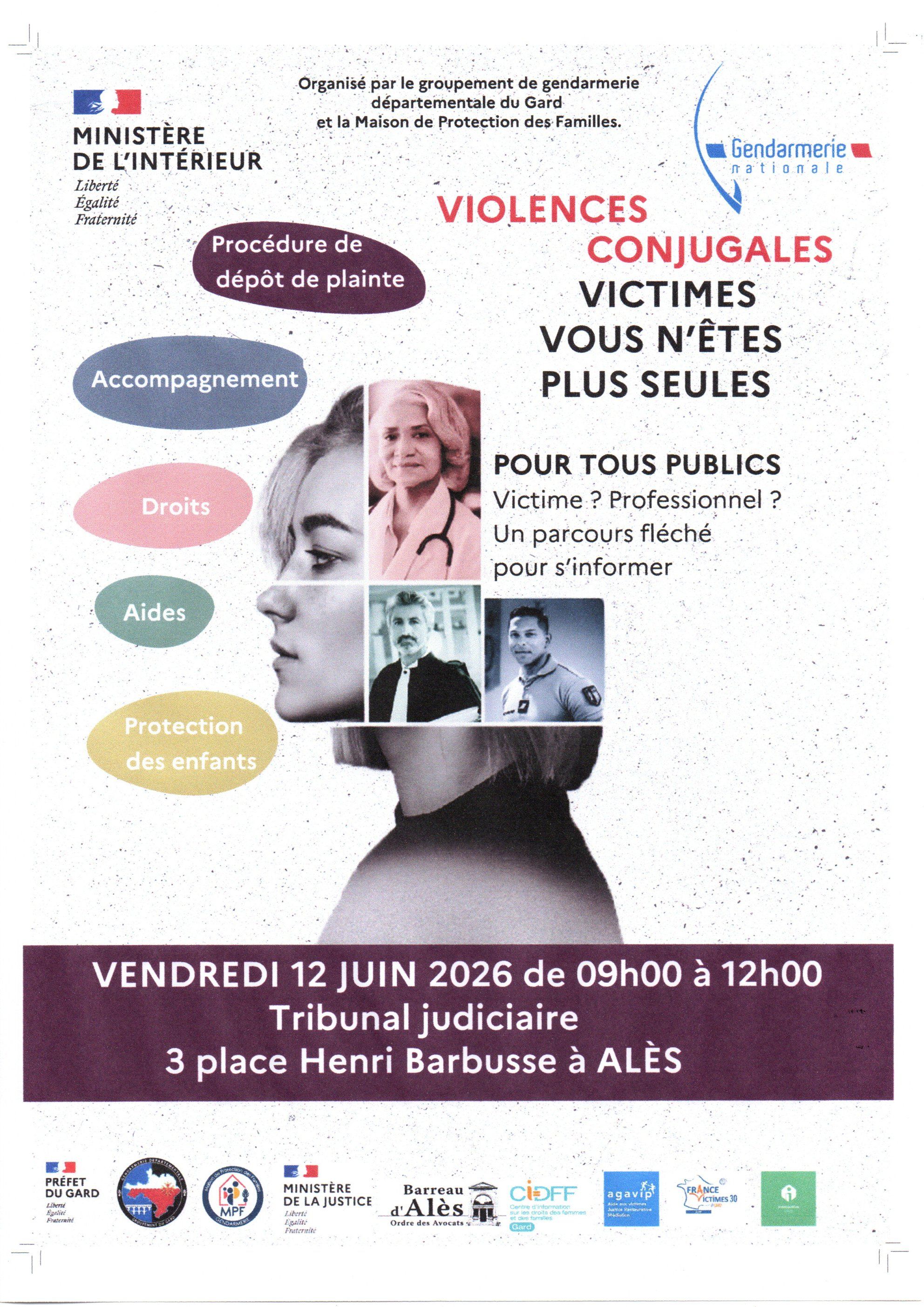 AFFICHE ALÈS 2026 Violences