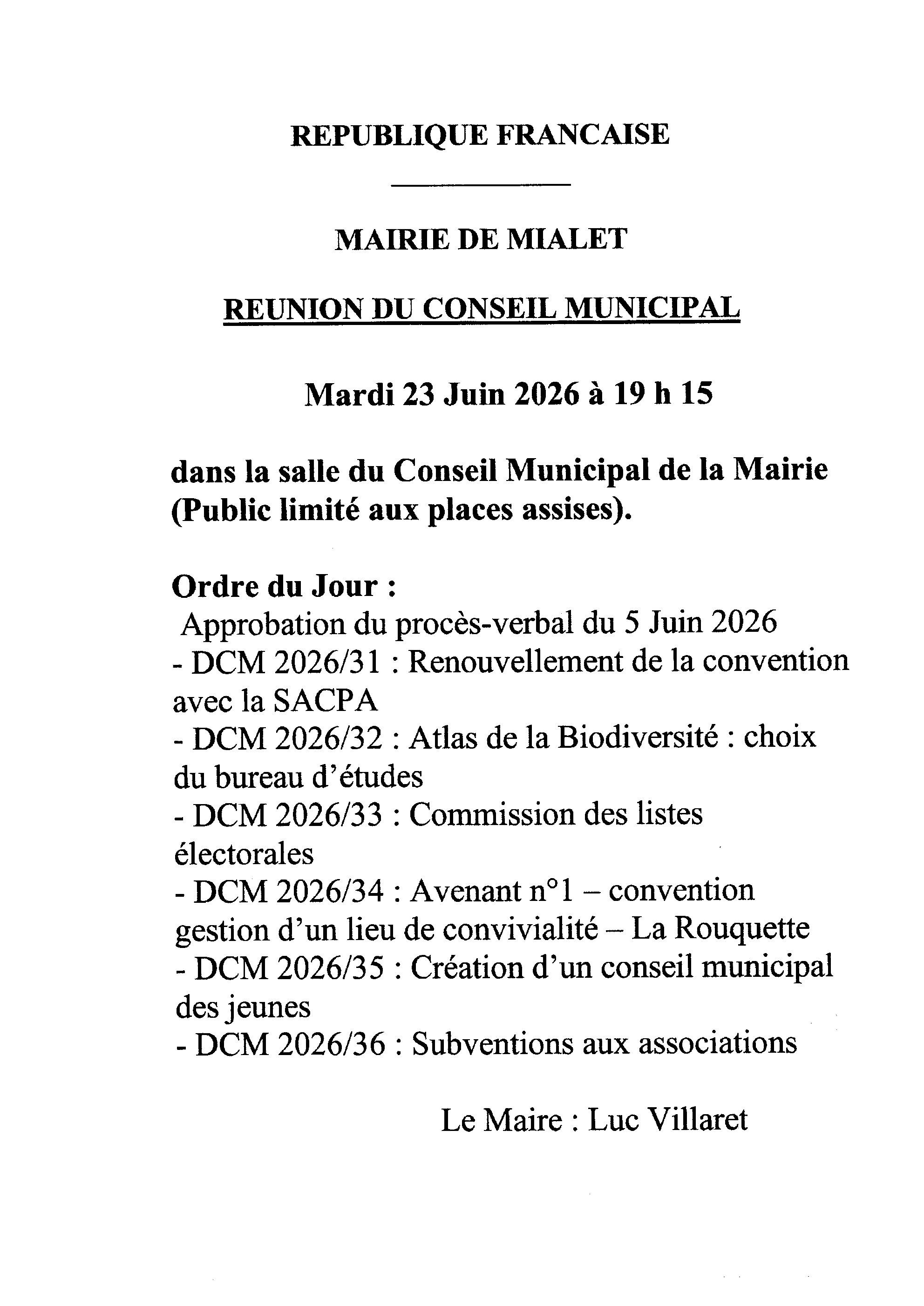affiche CM