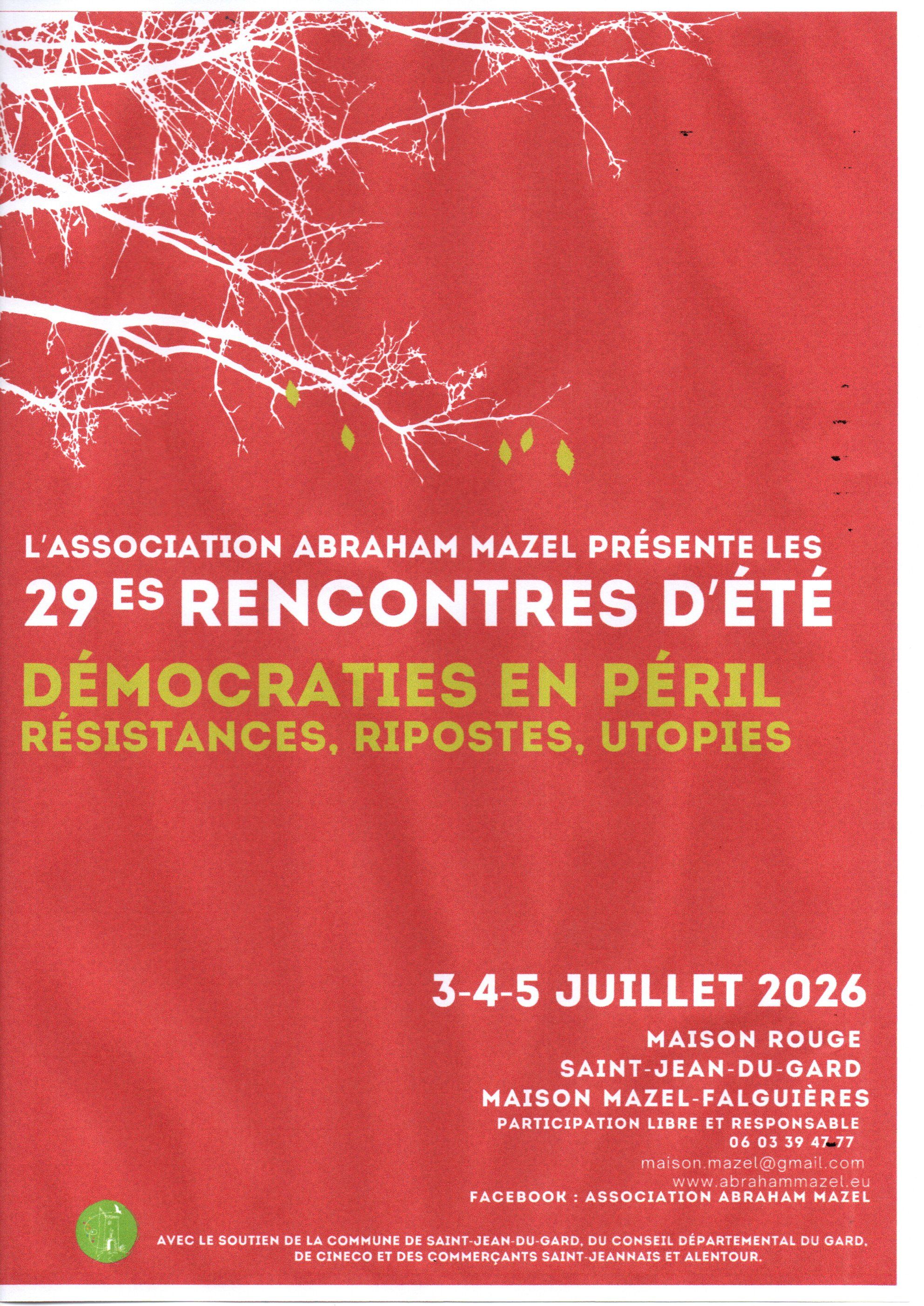 Affiche Rencontres