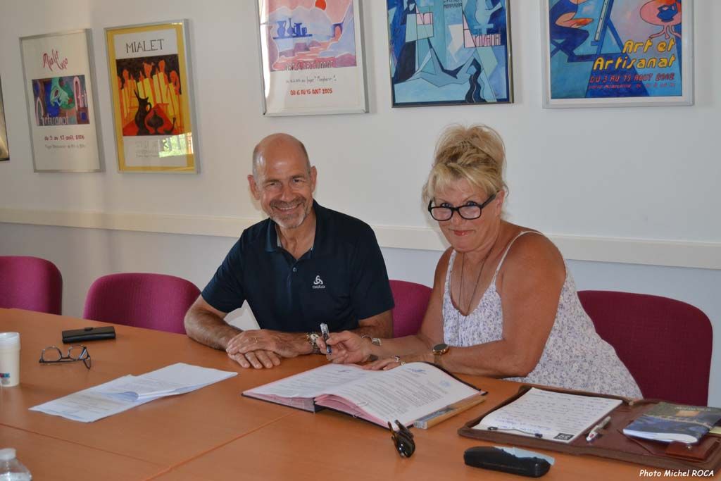 Signature de la Convention
