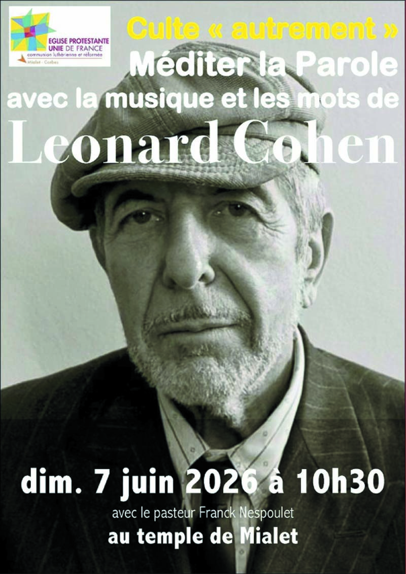 Affiche culte du 7 juin
