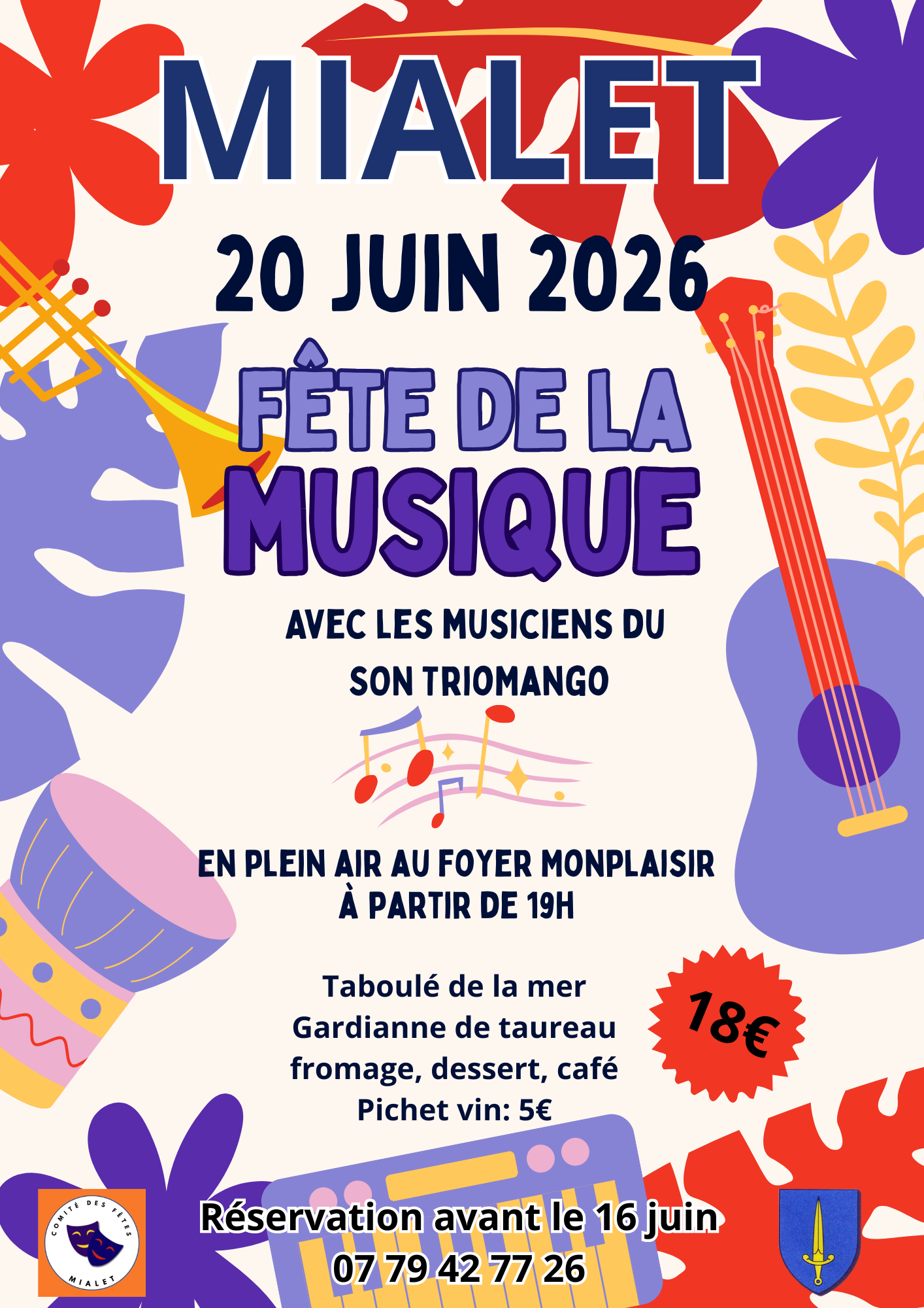 Affiche fête de la Musique